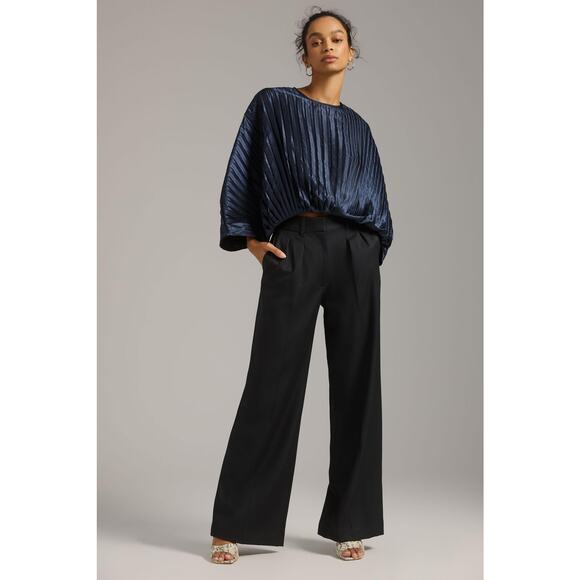 Nikasha Pleated Blouse Anthropologie - New Medium - Picture 4 of 8